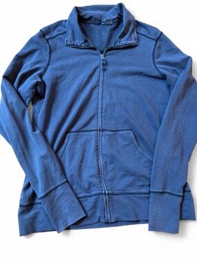 Carhartt Navy Blue Full-Zip Hoodie